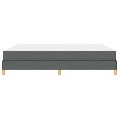 Boxspring bed Taupe, Bruin 180 x 200 cm Stof, Engineered Hout