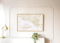 Walther Steel Style fotolijst 21x29.7cm goud - thumbnail