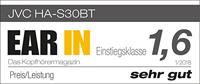 JVC HA-S30BT-Y-E Bluetooth on-ear hoofdtelefoon met compact ontwerp, geel - thumbnail