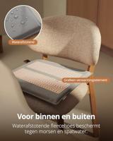 Duux Mellow Chair Pad (40 x 40) Elektrische deken Grijs - thumbnail