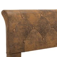 Bedframe kunstsude bruin 120x200 cm - thumbnail