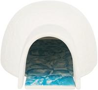 Trixie hamster iglo met koelplaat keramiek wit - thumbnail