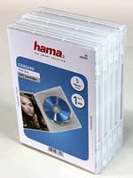 Hama DVD doosje standaard 5-pack TV accessoire Transparant - thumbnail