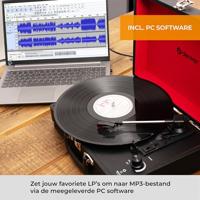 Denver VPL-120 USB-platenspeler Zwart - thumbnail