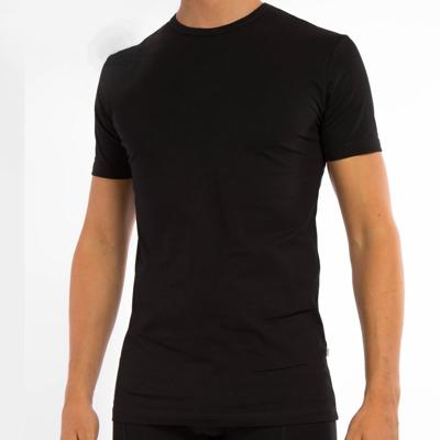 Claesens T-Shirt Slim Fit - Two Pack - Black (CL 1020)