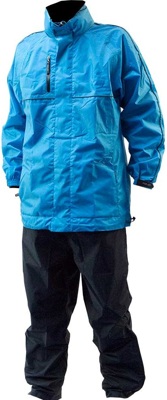 Regenpak blauw/zwart XS/S