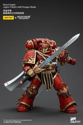 Warhammer The Horus Heresy Action Figure 1/18 Blood Angels Legion Praetor with Paragon Blade 13 cm