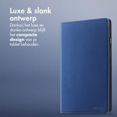 Accezz Classic Tablet Case Samsung Galaxy Tab A9 Plus Tablethoesje Blauw Accezz Classic Tablet Case Samsung Galaxy Tab A9 Plus Tablethoesje Blauw