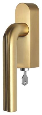 Formani David Rockwell ECLIPSE DR101-DKLOCK-O draaikiepgarnituur afsluitbaar linksdraaiend - PVD mat goud