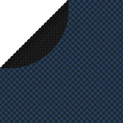 VidaXL Zwembadfolie solar drijvend 417 cm pe zwart en blauw