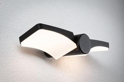 Paulmann Pekana 94766 LED-buitenlamp (wand) LED 12 W Antraciet