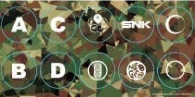 Neo Geo Arcade Stick Pro Button Stickers (Standard) Neo Geo Arcade Stick Pro Button Stickers (Standard)