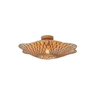 GOOD&MOJO Plafondlamp 'Madura' Bamboe, 60cm, kleur Naturel/Bruin