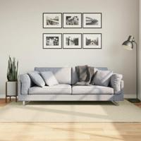 VidaXL Vloerkleed huarte laagpolig zacht wasbaar 140x200 cm crème - thumbnail
