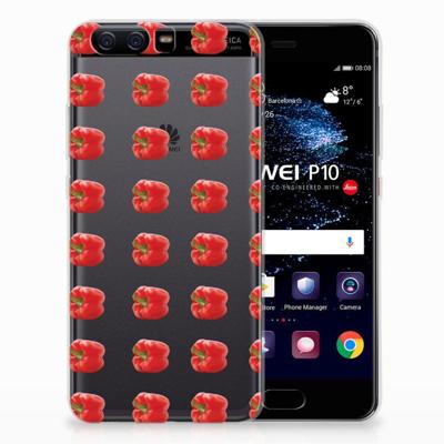 Huawei P10 | Siliconen Case | Paprika Red
