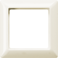 Jung AS500 afdekraam 1-voudig creme AS581 - thumbnail