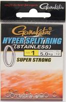 Gamakatsu Hyper Split Ring Size 01 / 5.0kg - thumbnail