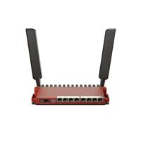 Mikrotik L009UiGS-2HaxD-IN draadloze router Gigabit Ethernet Single-band (2.4 GHz) Rood - thumbnail