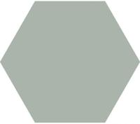 Hexagon Timeless Jade mat 15x17 - thumbnail