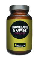 Hanoju Bromelaine & papaine capsules 90 Vegetarische capsules - thumbnail