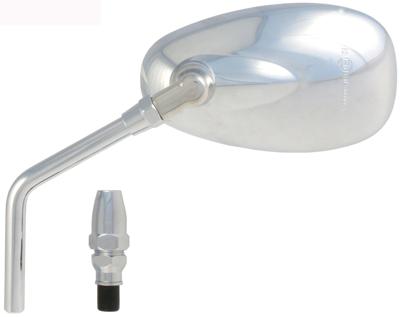 RMS spiegel mirrors chrome left