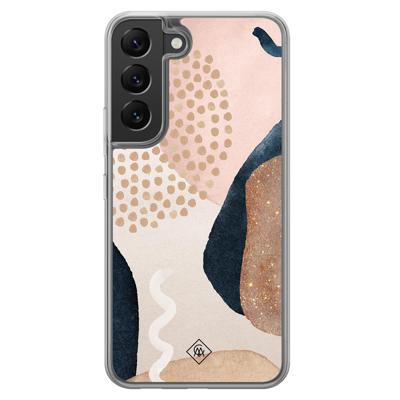 Samsung Galaxy S22 hybride hoesje - Abstract dots