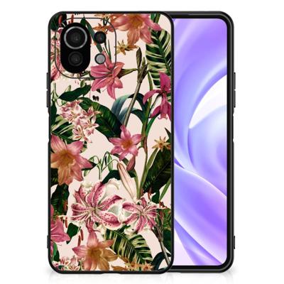 Xiaomi 11 Lite 5G NE | Mi 11 Lite Bloemen Hoesje Flowers Xiaomi 11 Lite 5G NE | Mi 11 Lite Bloemen Hoesje Flowers