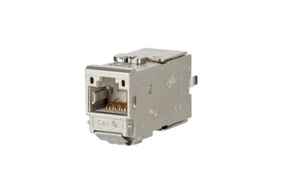 Metz Connect 130B11-E RJ45-inbouwmodule E-Dat CAT 6A 1 stuk(s)
