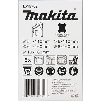 Makita E-15702 Boorset