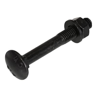 Blackline Slotbout+Moer+Sluitring Hcp Zwart M8X70 | 25 stuks - 6904.11.18070