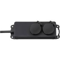 Brennenstuhl Stopcontactverdeler IP44 2-voudig, 2m stekkerdoos - thumbnail