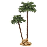 VidaXL Kerstboom met led 125 cm en 210 cm - thumbnail