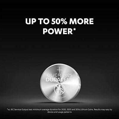 Duracell Knoopcel CR2025 3 V 4 stuk(s) 165 mAh Lithium Elektro 2025