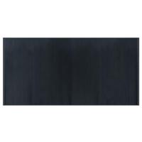 Vloerkleed rechthoekig 100x200 cm bamboe grijs - thumbnail