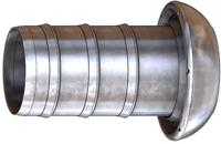 Dallai V-deel x slangtule - type C Z - verzinkt - 159 x 150 mm - thumbnail