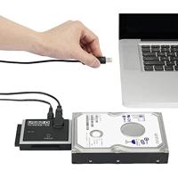 Renkforce HDD Adapter [1x USB-A 2.0 stekker - 1x IDE-bus 40-polig, IDE-bus 44-polig, SATA-combi-stekker 15+7-polig] 0.90 m - thumbnail