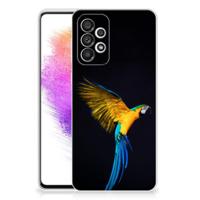 Samsung Galaxy A73 5G | TPU Hoesje | Papegaai - thumbnail