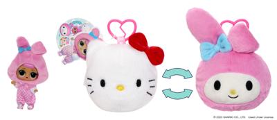 Lol Surprise Loves Hello Kitty Reversible Plush Surprise