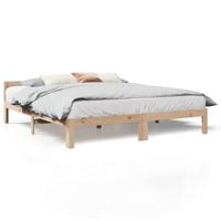 Bedframe zonder matras massief grenenhout 180x200 cm - thumbnail