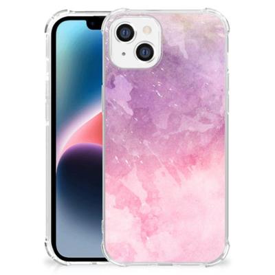 Back Cover Apple iPhone 14 Plus Pink Purple Paint Back Cover Apple iPhone 14 Plus Pink Purple Paint