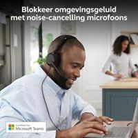 Jabra Evolve2 50 On Ear headset Kabel, Bluetooth Mono Zwart Ruisonderdrukking (microfoon), Noise Cancelling Headset, Mono, Microfoon uitschakelbaar (mute), - thumbnail