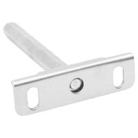 Zwevende plankdragers 12st onzichtbaar 12x100 mm koolstofstaal - thumbnail