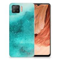 Smartphone hoesje OPPO A73 4G Painting Blue - thumbnail