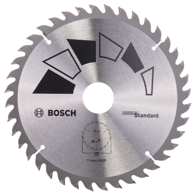 Bosch Accessoires Cirkelzaagblad Basic 180X22X30/20,T40 - 2609256815