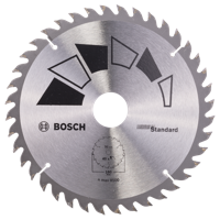 Bosch Accessoires Cirkelzaagblad Basic 180X22X30/20,T40 - 2609256815 - thumbnail