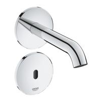 GROHE Essence Wastafelkraan Inbouw - uitloop 18.2cm - zonder waste - IR 230V zonder menging chroom 36447000 - thumbnail