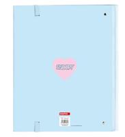 Ringmap Snoopy Love Blauw 27 x 32 x 3.5 cm - thumbnail