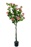 Kunstplant Camelia Luxe 160 cm - thumbnail