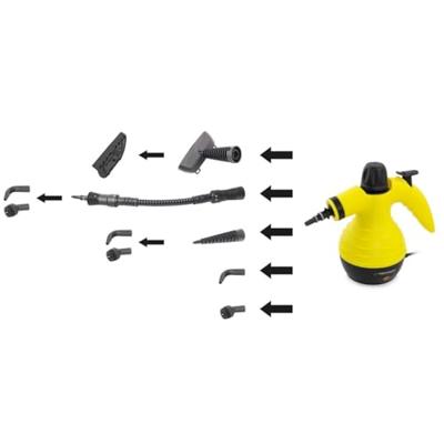 Esperanza EHS001 Stoomreiniger 0.35L Zwart, Geel 900W