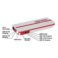 Dino KRAFTPAKET Snelstartsysteem 136102 Starthulpstroom: 300 A 2x 12V-uitgang, 2x USB-contact, Verpolings- en elektronicabescherming, SOS signaallamp, - thumbnail